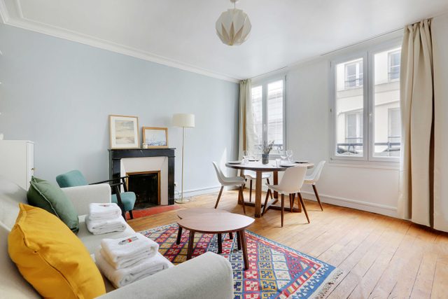 Peaceful Apt - 1BD/4P - Palais Royal/Louvre