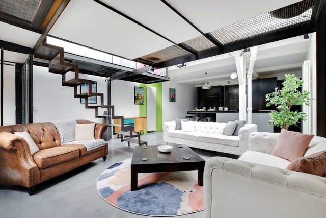 Chic & Spacious Loft 3BR/6P Paris Center