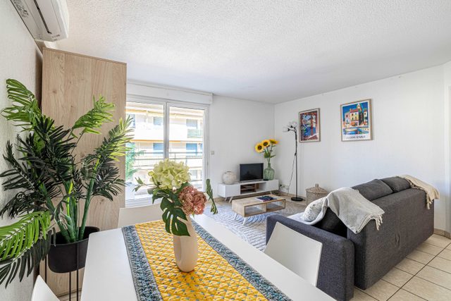 Cozy Apartment Parking & Terrace 1BR/4P - Cannes