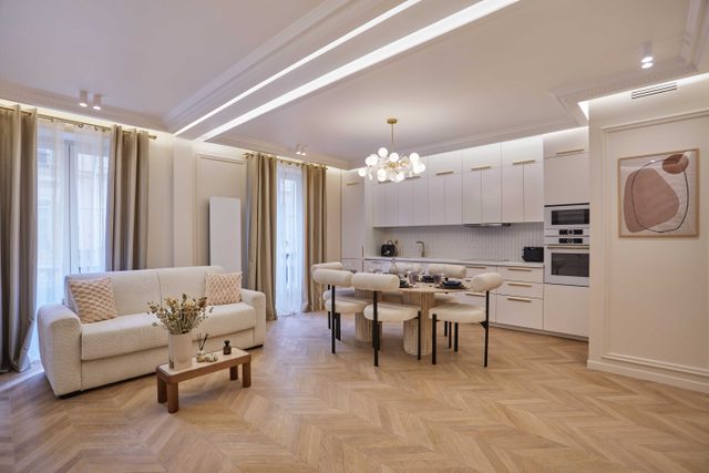 Sublime air-conditioned flat in the heart of the Marais district