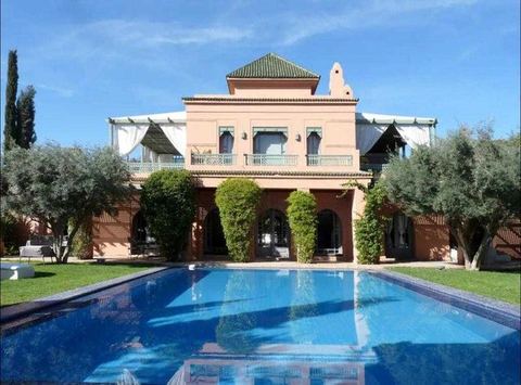 Luxury villa - AC- 5BR-11P- Palmeraie Marrakech