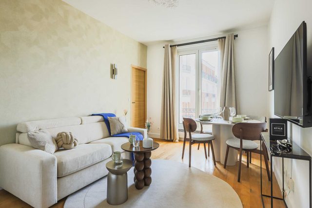 Charming flat -1BR-4P- Paris 17e