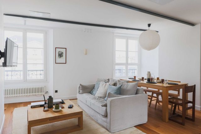 Modern Apartment -2BR-4P- Marais