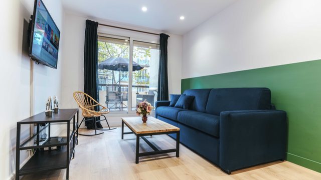 Beautiful Apartment -1BR/4P- Roland Garros