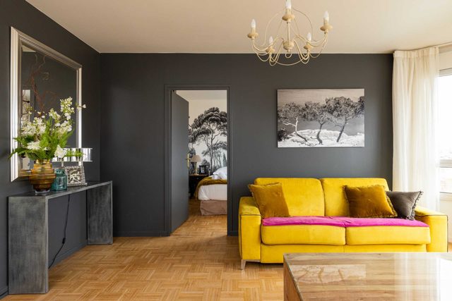 Cosy modern apartment -1BR-4P- Place Edgar Quinet