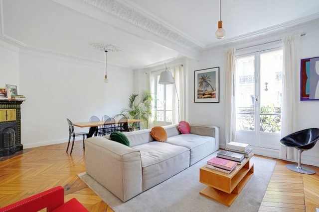 Charming apartment- 2BR-4P- Parc Monceau