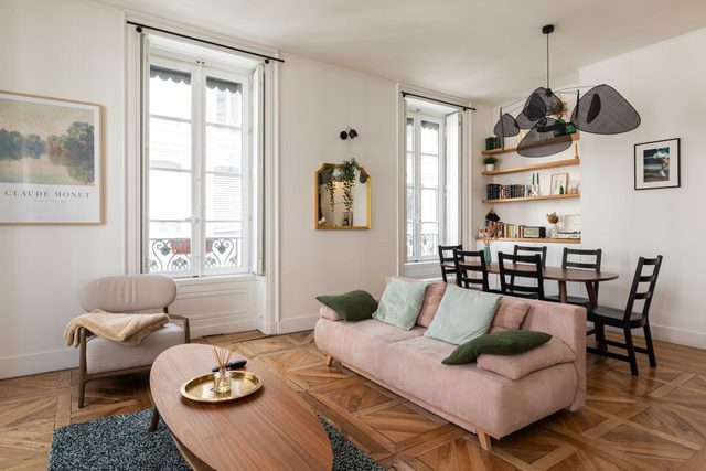 Moderne apartment -2BR/4P- Bellecour/Place Ampère