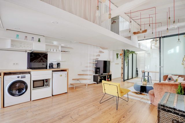 Spacious apartment 2BR/4P – République