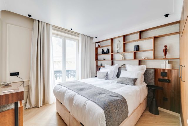 Spacious Apartment a/c 3BR/8P - Grand boulevards