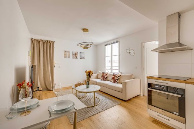 Modern Apartment 1BR/4P - Paris 10th