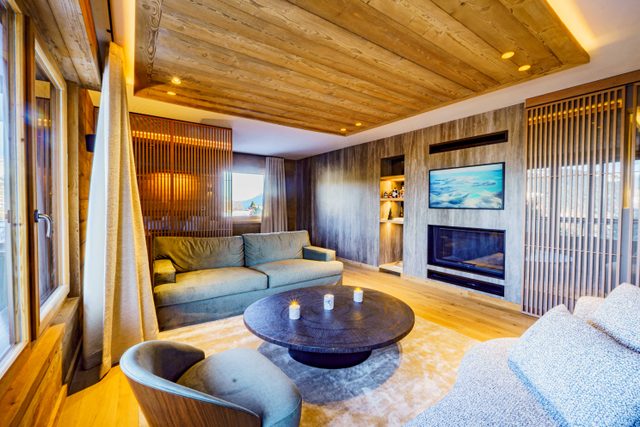 Modern apartment ski-in - Mont d'Arbois with view