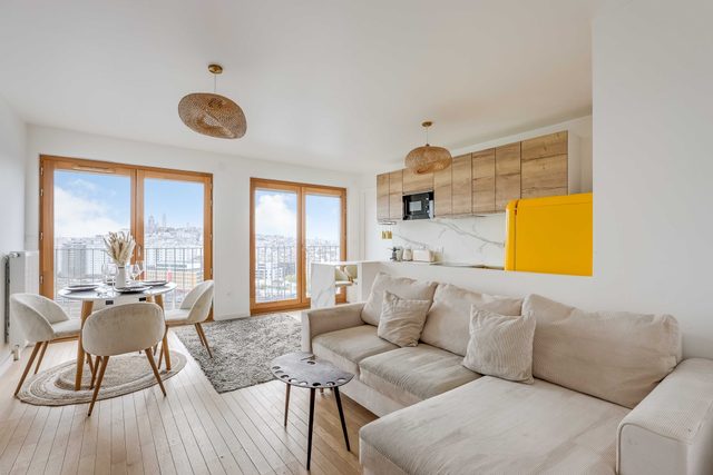Cosy flat – 1BDR/4P – View on the Sacré-Cœur