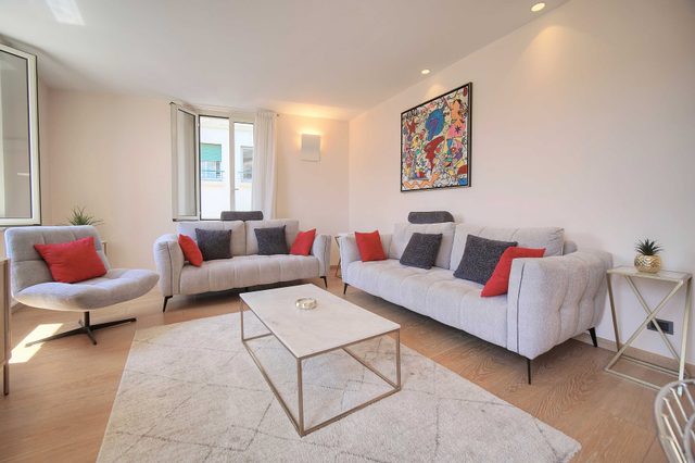 Stunning Apartment a/c 6P with Sea View - Cannes