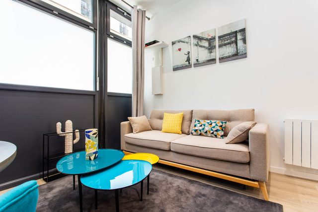 Intimate apartment - 1BR/4P - Oberkampf