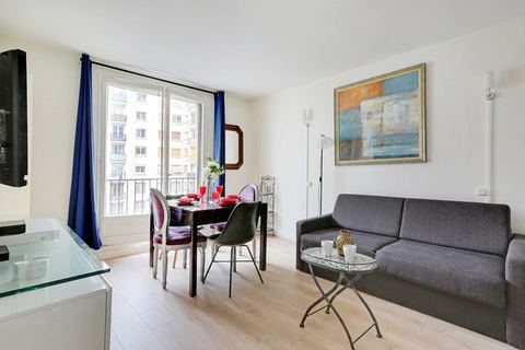 Charming apt avec balcon- 2BR/6P - Paris Expo