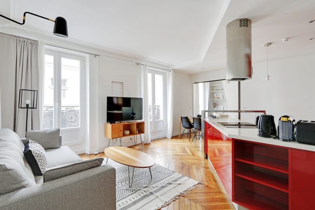 Beautiful apartment with balcony - Sentier/Bourse - BAIL MOBILITE