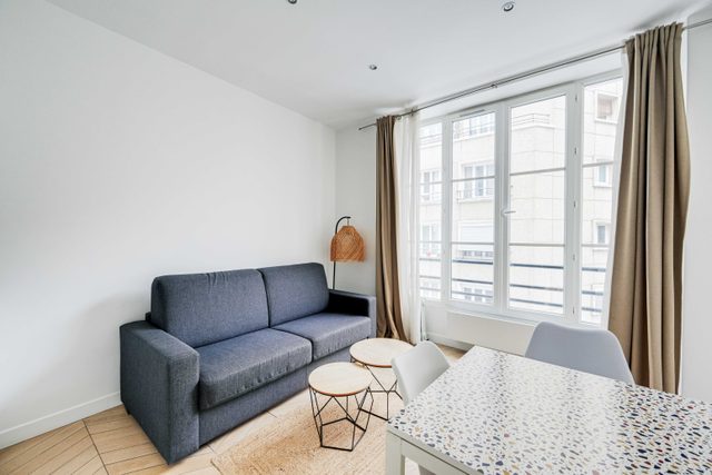 Calm Apartment -1BR/4P- Bastille
