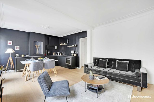 Design Appartement 1BR/4P - Paris 17e