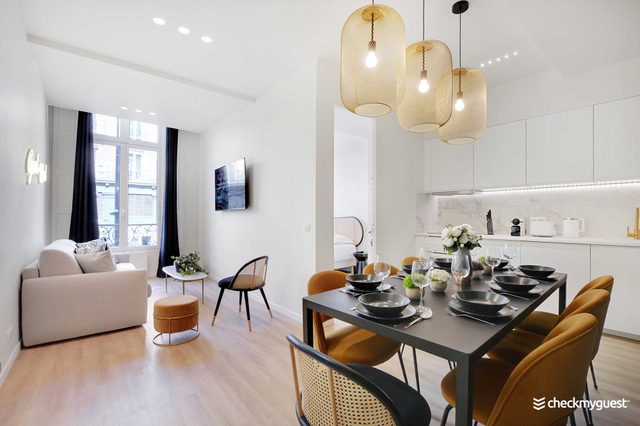 Charming 3-bedroom flat – Le Marais
