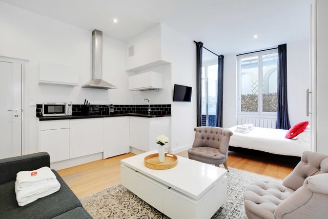 Charming studio - 4P - Quartier Beaubourg