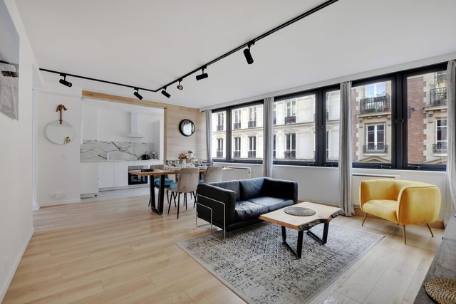 Magnificent loft 2BDR-4pax Batignolles - BAIL MOBILITE