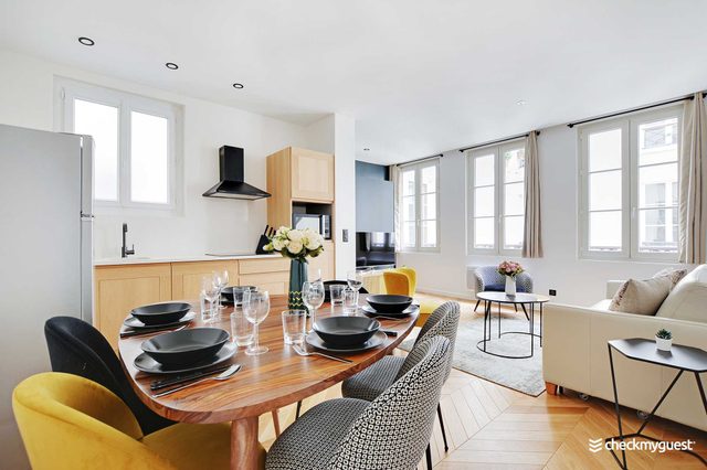 Charming apartment- 2BR/6P - Le Marais