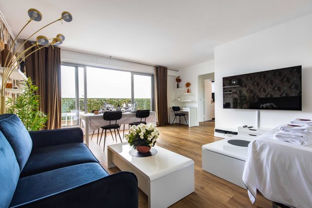 Charming duplex - 1BR/4P - Eiffel Tower view