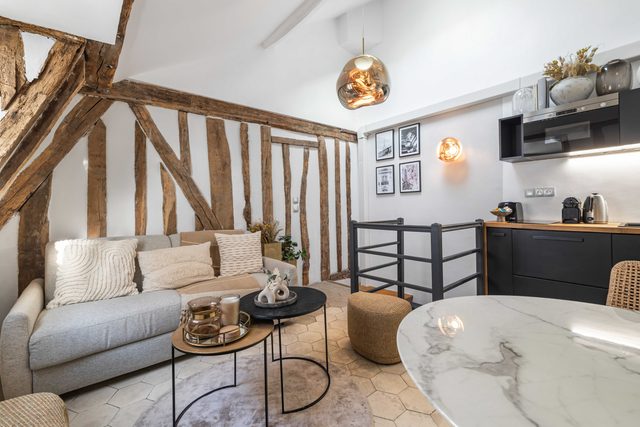 AMAZING HISTORICAL PARISIEN LOFT NEXT TO LOUVRE AREA !