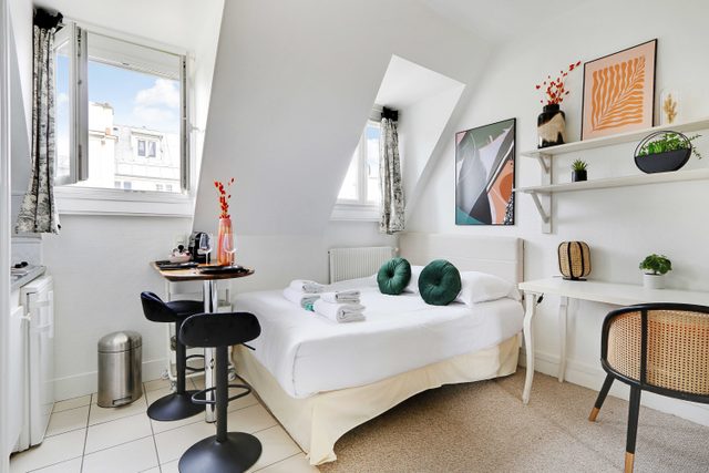Charming Studio - HenriMartin/Trocadero - BAIL MOBILITE