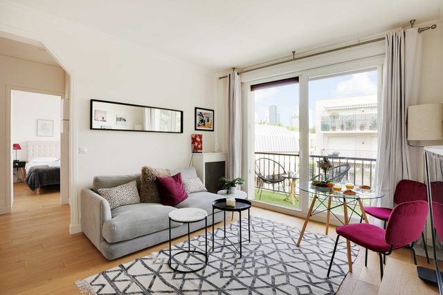 1BDR quiet with Terrace - Pont de Neuilly - BAIL MOBILITE