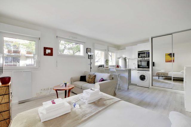 Charming Studio 2P - Buttes Chaumont