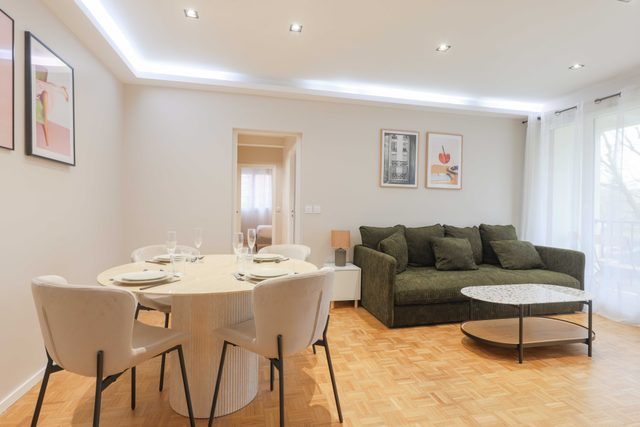 Apt Cosy - 5P/3BR- balcony- Boulogne Billancourt
