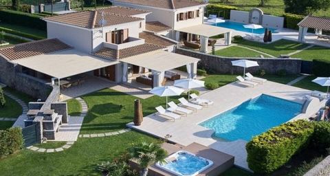 Villa Kim: Tranquil Luxury near Dassia & Agios Nikolaos Beaches