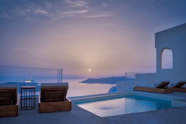 Neptune Estate: Greek Elegance with Caldera Views in Santorini