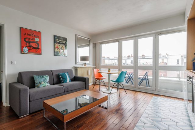 Charming apartment with balcony and view - 1BDR/2P - 19th arr.