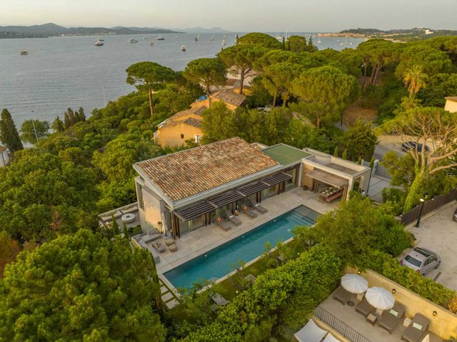 Contemporary villa with pool - 6BR/12P - Gassin - Sea view
