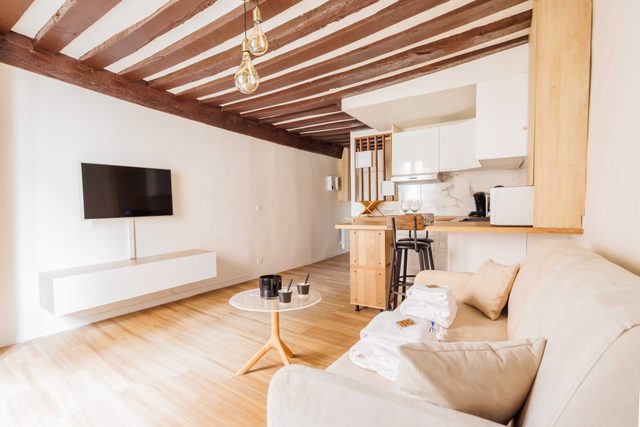 Cozy studio- Mouffetard / Jardin du Luxembourg- Mobility Lease