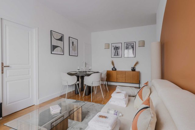 Parisian charm: Elegant 1-bedroom apt