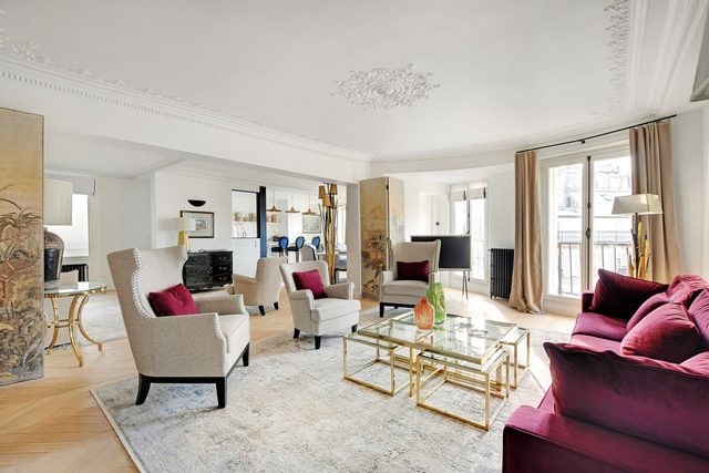 Luxury apartment - 3BR/6P - Elysée Palace