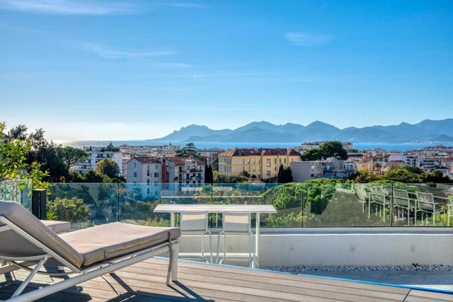 Elegant apartment - 5BR - 10P - Cannes - Sea view