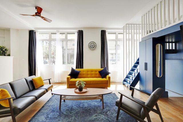 Authentic Loft - 2BR/8P - Place de la République