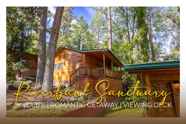 Cabin 26: Riverbank Sanctuary — Ruidoso, NM