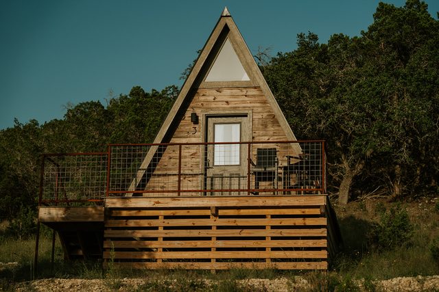 A-frame #3 — Center Point, TX
