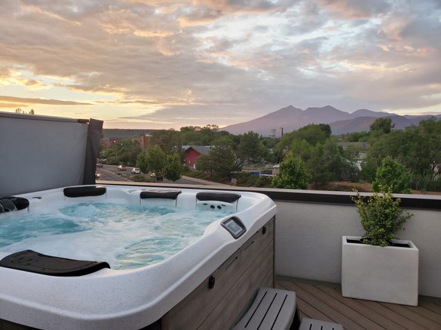 Juniper Roost downtown rooftop deck and top 2 floors — Flagstaff, AZ
