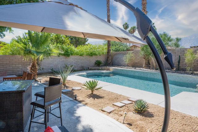 Desert Oasis with Pool overlooking San Jacinto Mountains — Cathedral City, CA
