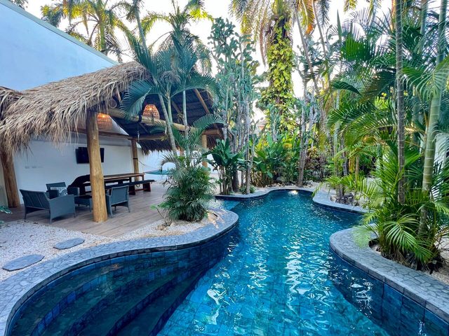 Laguna Azul garden oasis by the beach — Potrero, Guanacaste Province