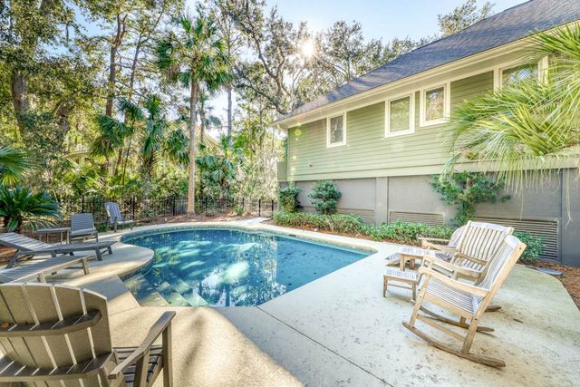 Woodsy Home with Peaceful Surroundings & Pool Near Golf & Tennis