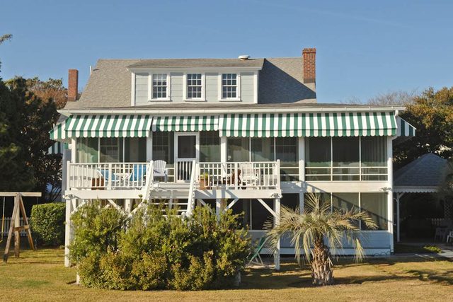 Beachfront home with grill and private dune path - short-term rental