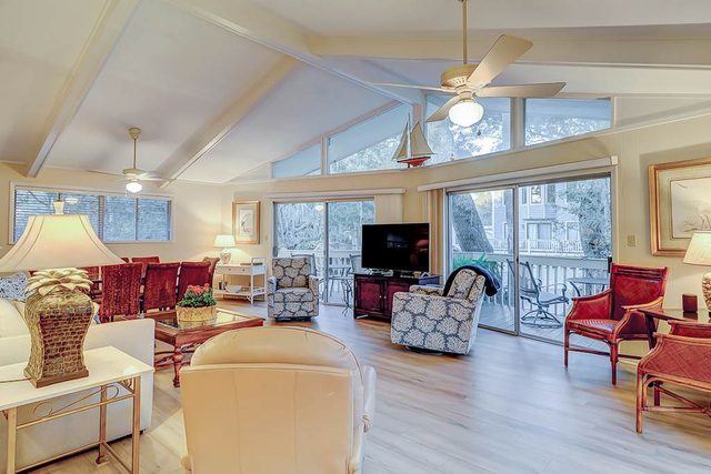North Forest Beach home with large deck, three houses from the beach