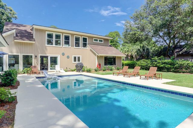 Renovated spacious home with private pool & large furnished backyard